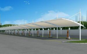 三亚膜结构停车棚
