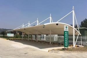 三亚膜结构停车棚